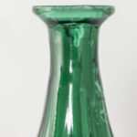 Scalloped Vase Forest Green