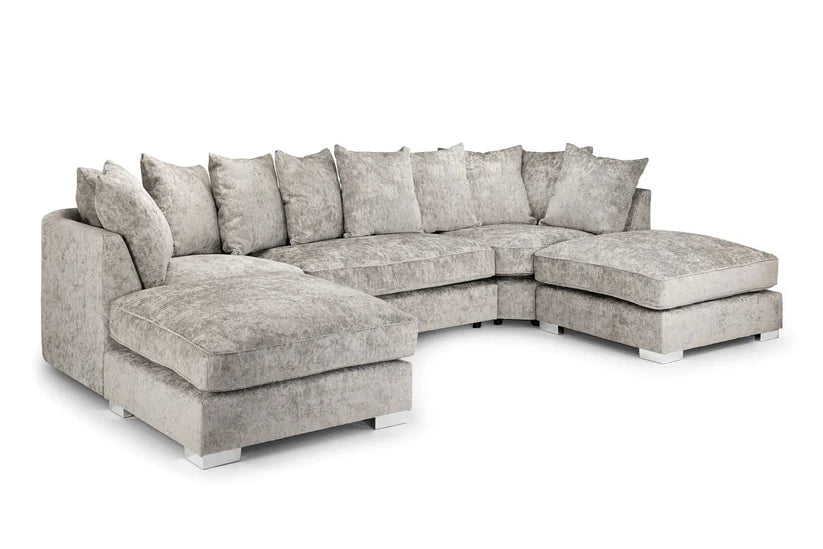 Bishop Scatterback Sofa Truffle U Shape Corner