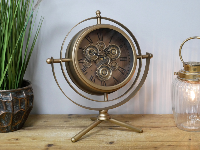 Clock With Cogs
