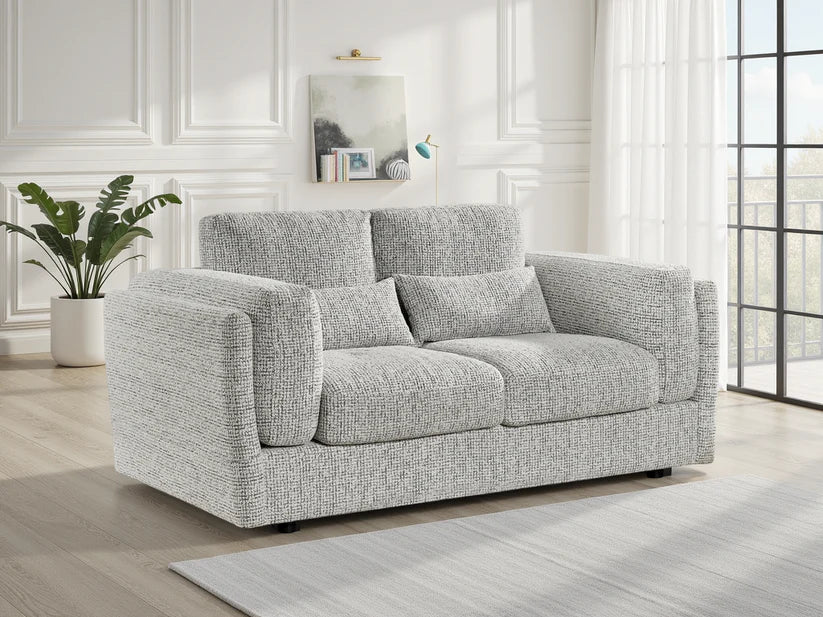 Bari Sofa 2 Seater Grey/Beige