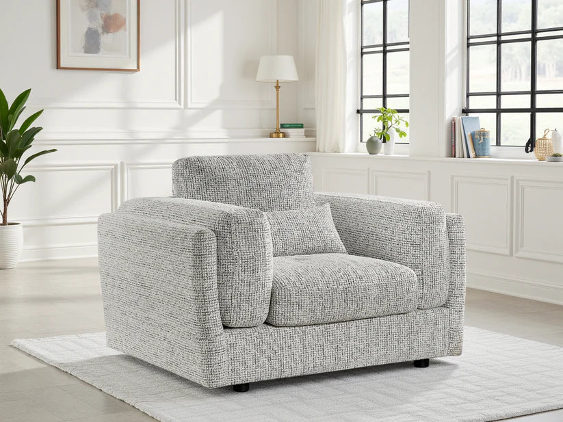 Bari Sofa Grey Armchair Grey/Beige
