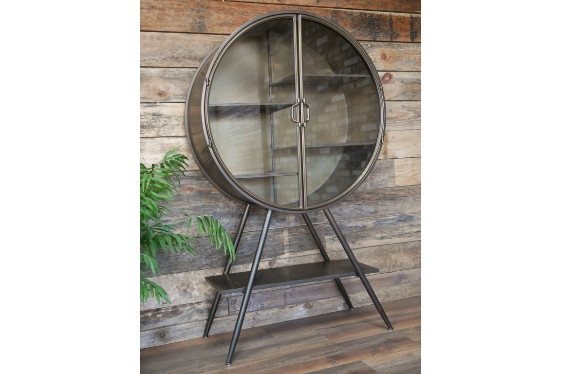 Round Display Cabinet