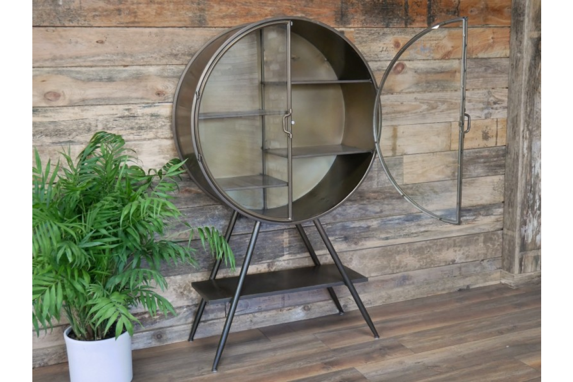 Round Display Cabinet