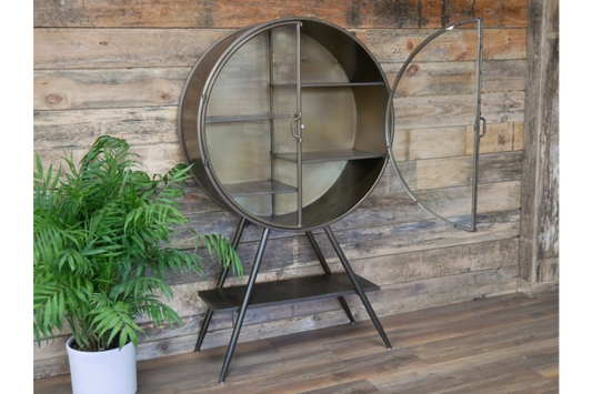 Round Display Cabinet