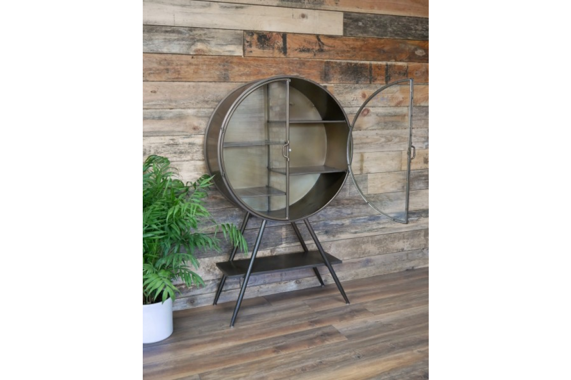 Round Display Cabinet