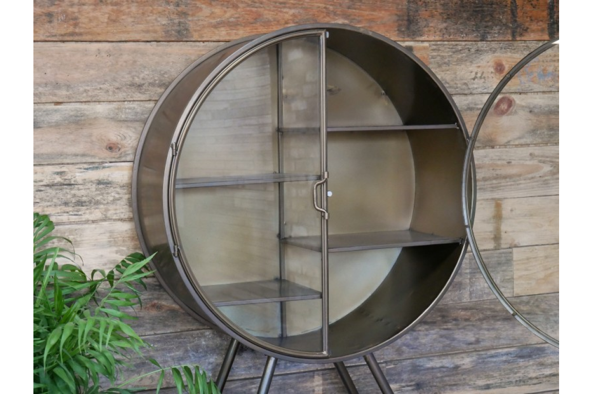 Round Display Cabinet