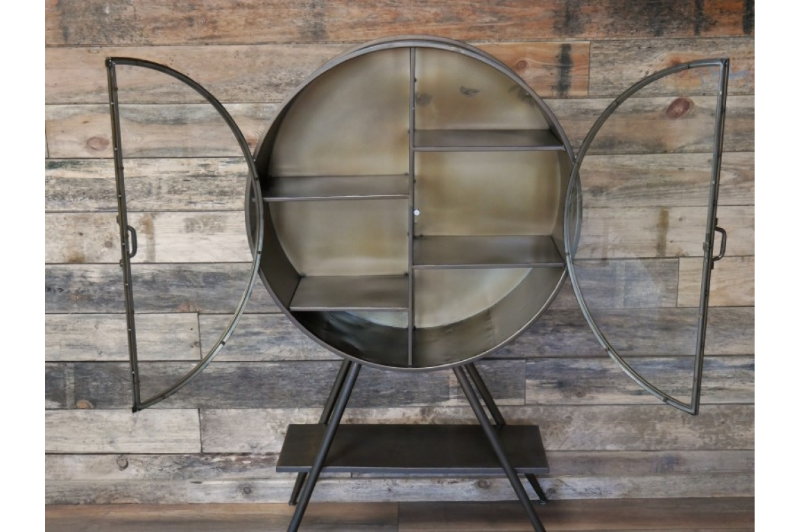 Round Display Cabinet