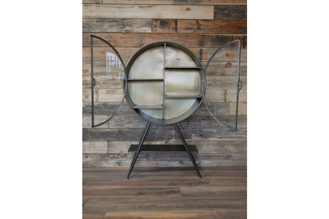 Round Display Cabinet