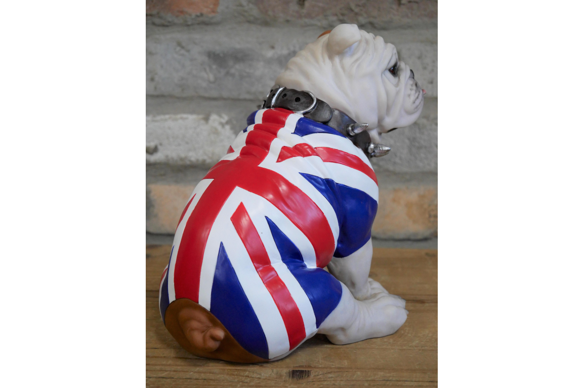 British Bulldog Sitting
