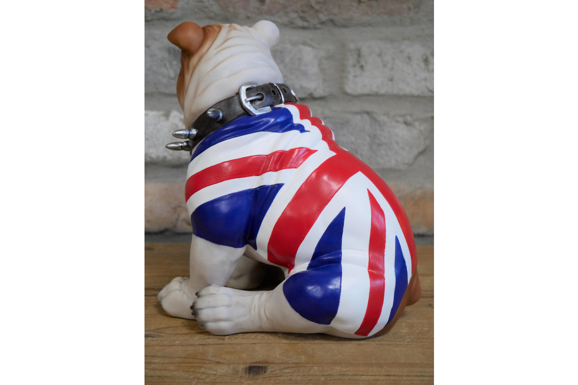 British Bulldog Sitting