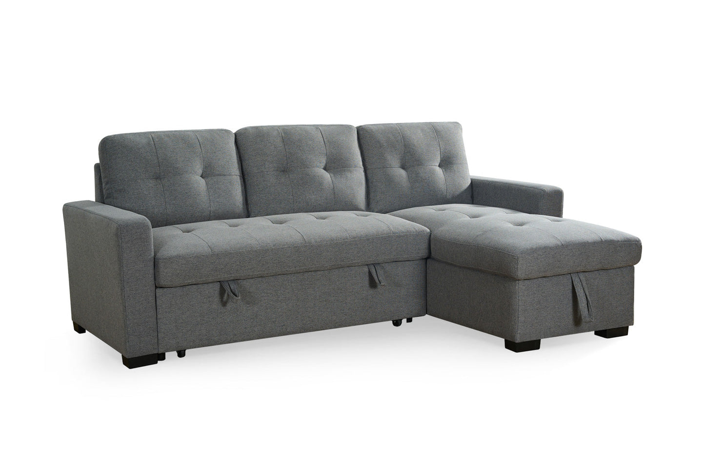 Alder Grey Universal Corner Sofabed: Stylish, Comfortable, Versatile, Space-Saving Design