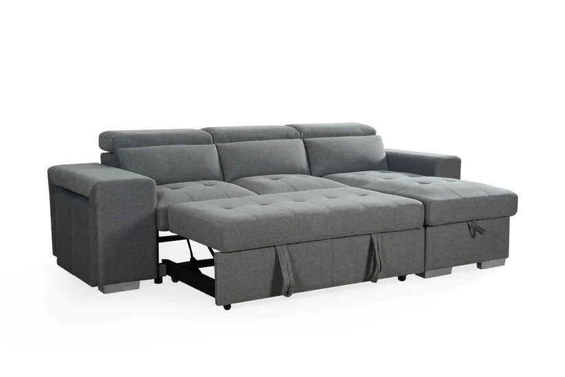 Artemis Sofabed Grey Universal Corner