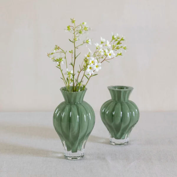 Ribbed Bud Vase