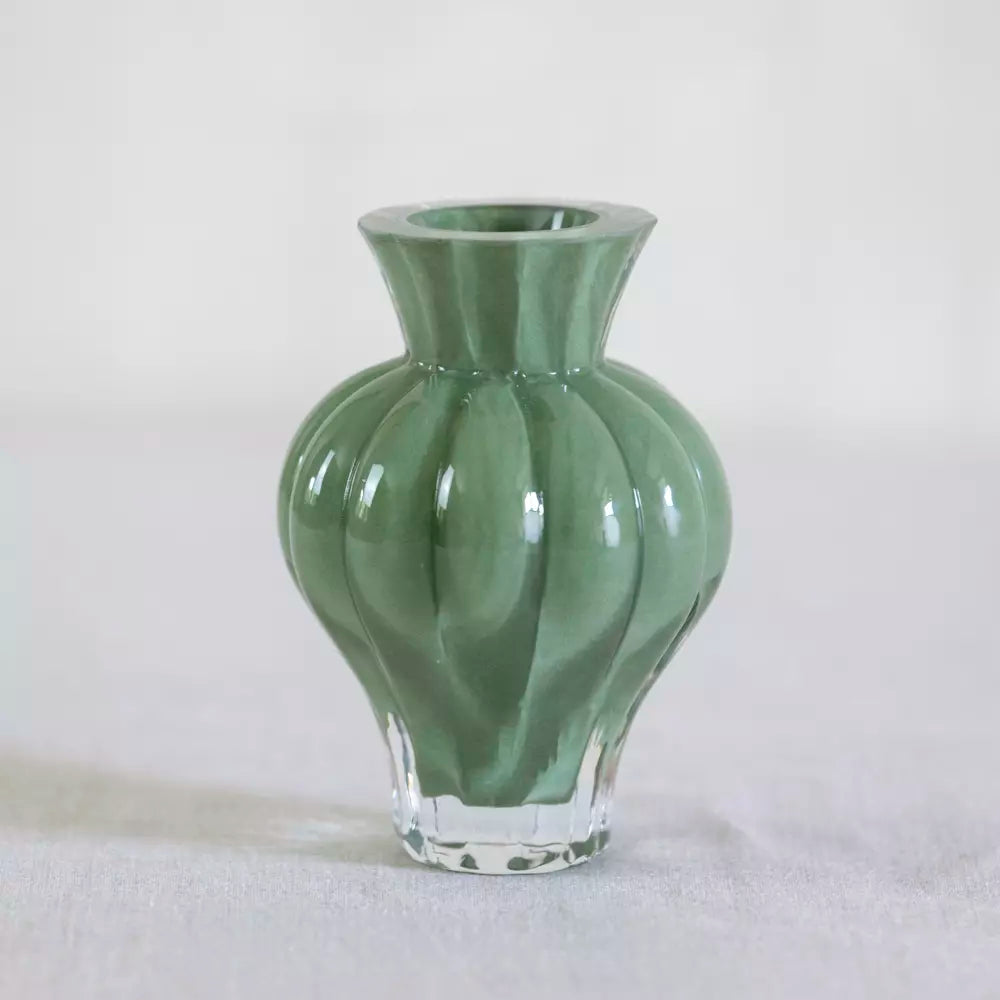 Ribbed Bud Vase