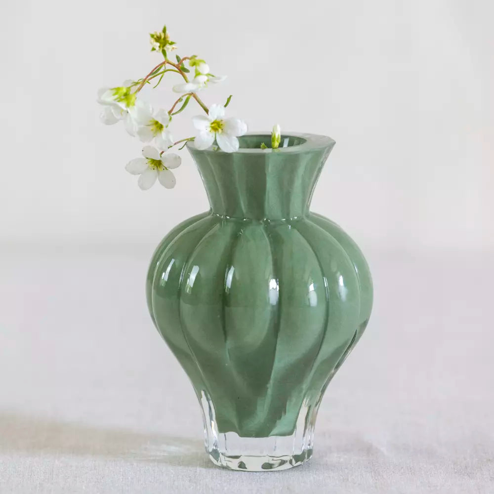 Ribbed Bud Vase