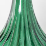 Scalloped Vase Forest Green