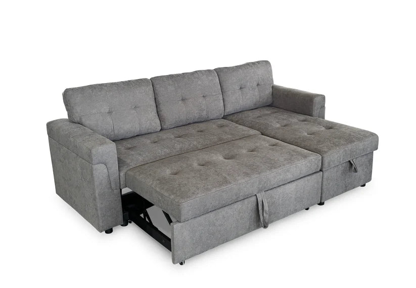 Omniya Sofabed Grey Universal Corner