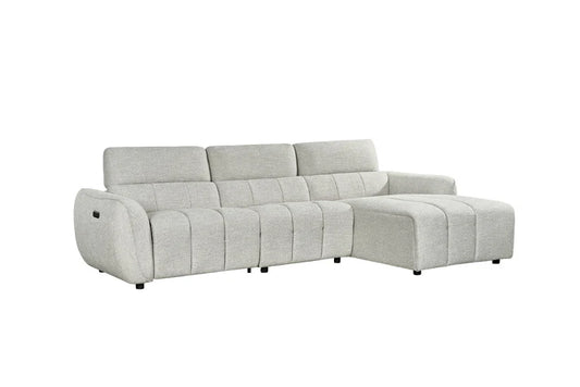 Turin Electric Recliner Sofa Right Hand