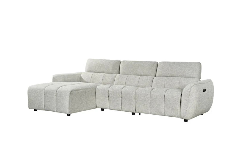 Turin Electric Recliner Sofa Left Hand