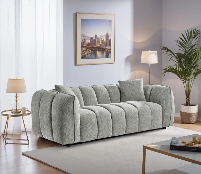 Venice Sofa Grey 3 Seater