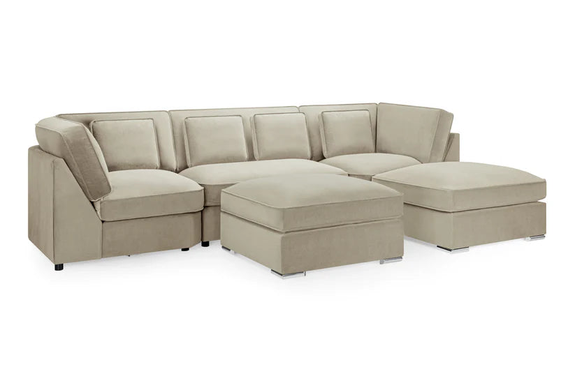 Belgravia Sofa Beige U Shape Corner