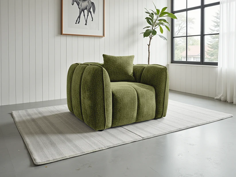 Venice Sofa Olive Armchair